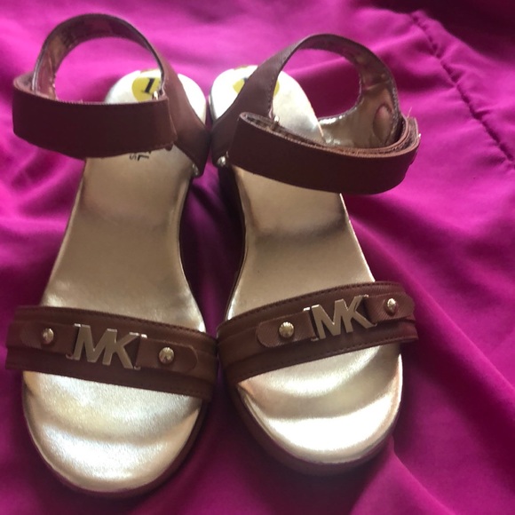 little girl mk sandals
